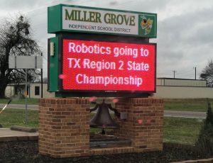 Robotics Going to State Sign