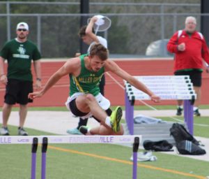 Anthony Lester hurdles